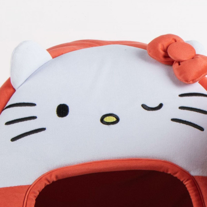 Hondenbed Hello Kitty Rood