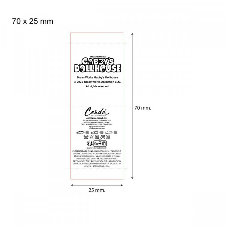 Chaussons Gabby's Dollhouse Rose 24-25