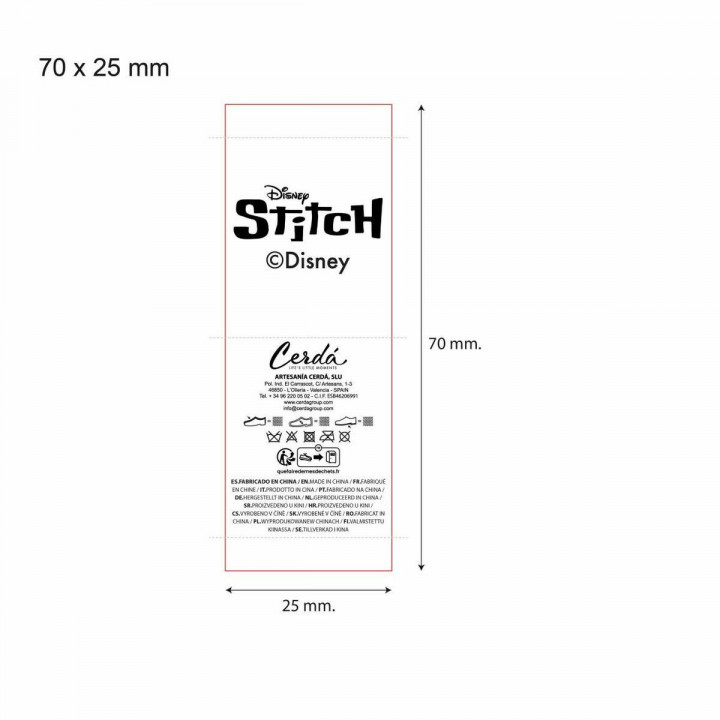 House Slippers Stitch Light Blue 24-25