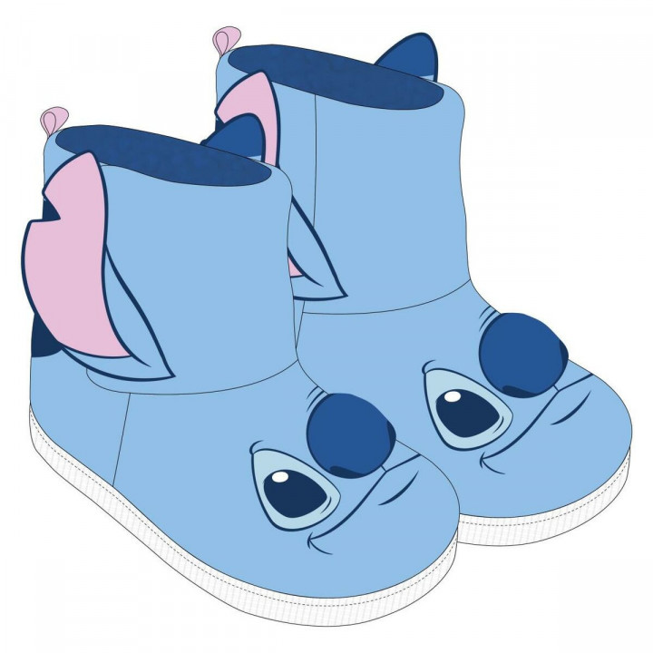 Chaussons Stitch Bleu clair 26-27