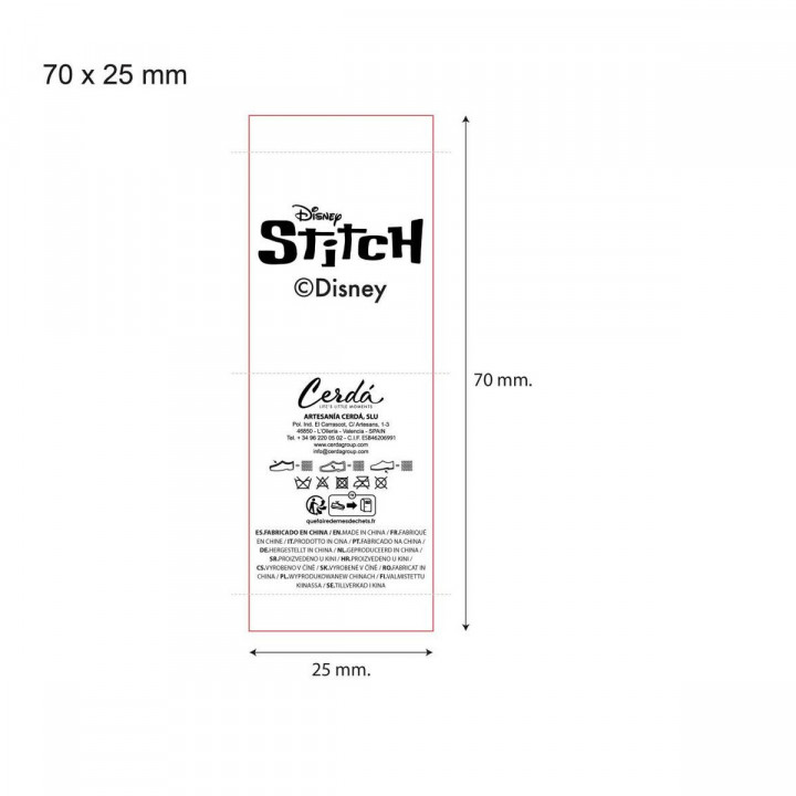 Slippers Voor in Huis Stitch Licht Blauw 26-27