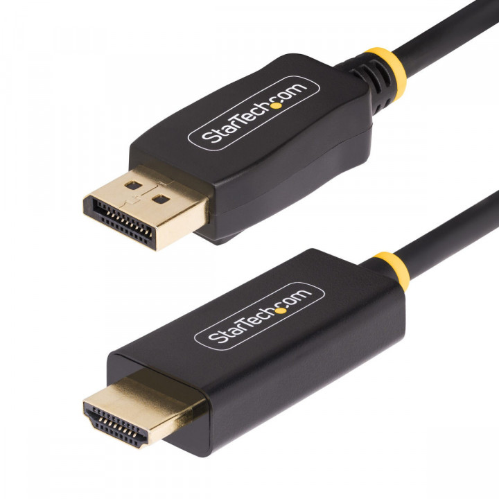 Cavo VGA Startech 3F-DP-HDMI-4K60-HDR Nero 1 m