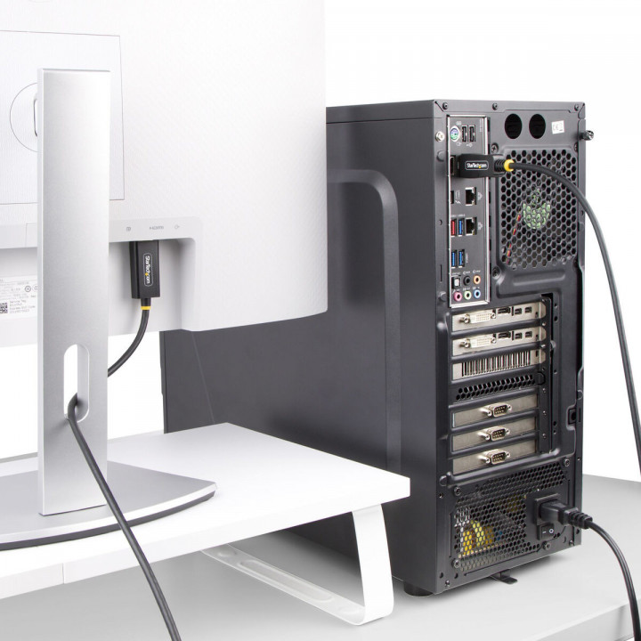 VGA Kabel Startech 3F-DP-HDMI-4K60-HDR Schwarz 1 m