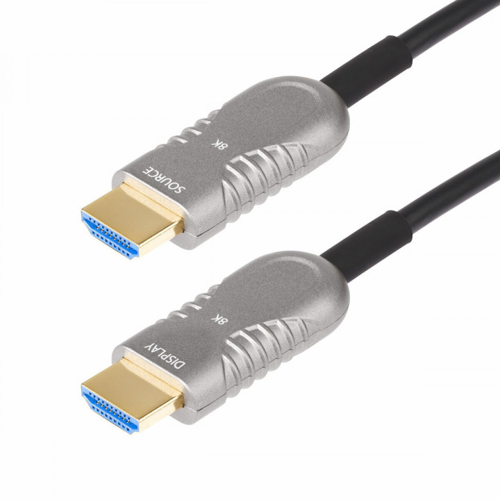 USB-kabel Startech 8K-A-100F-HDMI-CABLE Zwart
