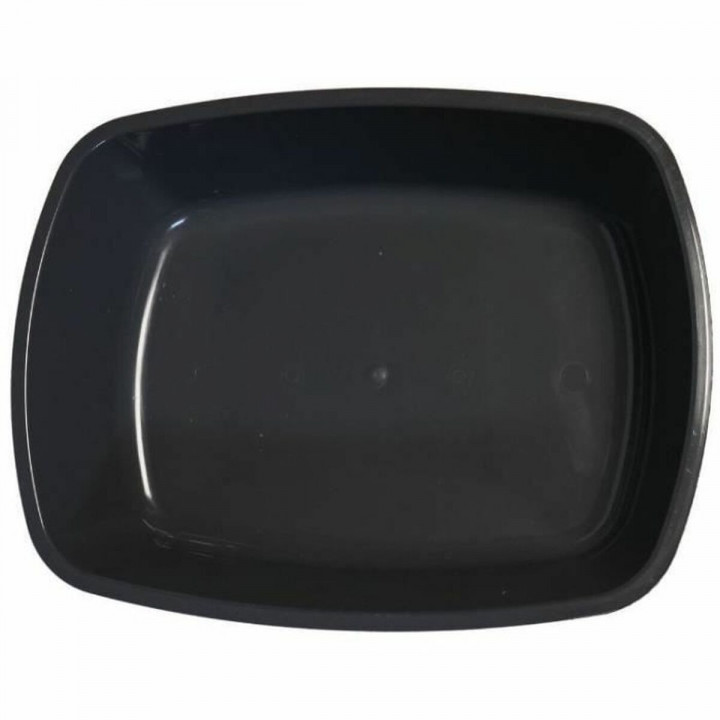 Kattenbak Aimé Zwart 43 x 31 x 10 cm Plastic