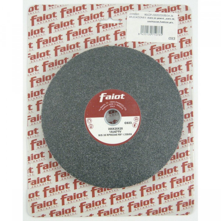 Schleifscheibe FAIOT 1A-60 175 mm Grau