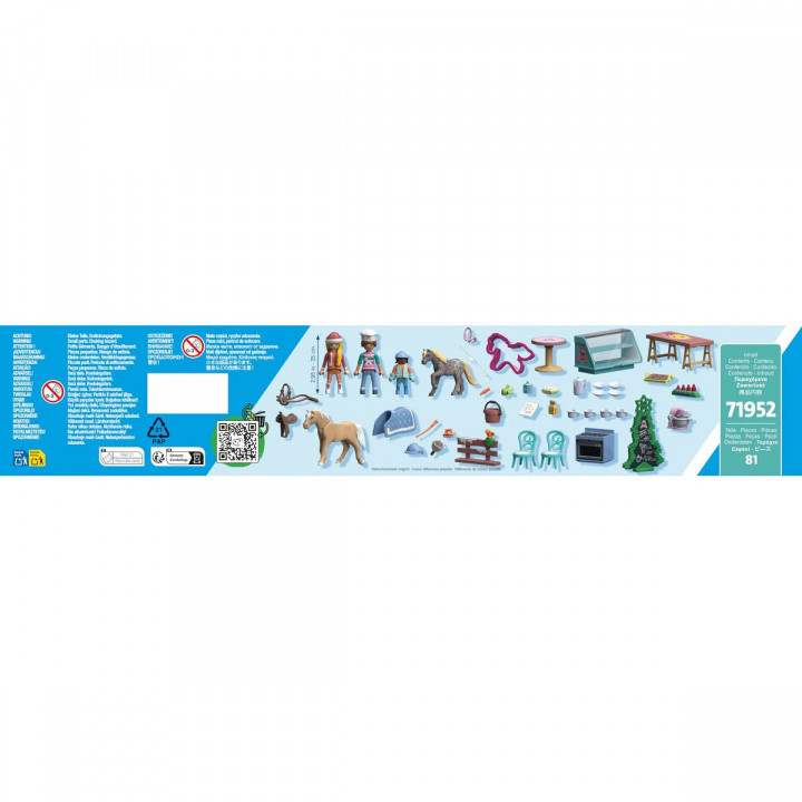 Playset Playmobil 71952 81 Pièces
