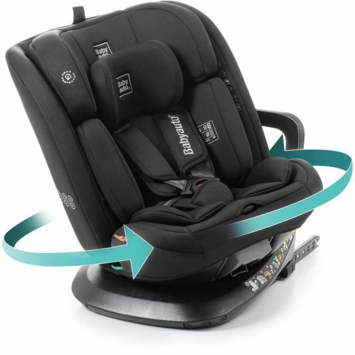 Autostoeltje Babyauto ACROSS Zwart 0 (de 0 a 10 kilos) I (9 - 18 kg) II (15-25 kg) III (22 - 36 kg) Kinderen ECE R129/04