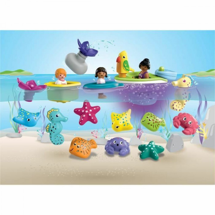 Playset Playmobil Junior Water 71777 25 Onderdelen