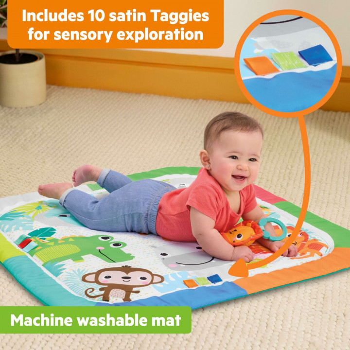 Tapis de jeu Bright Starts Jungle Multicouleur