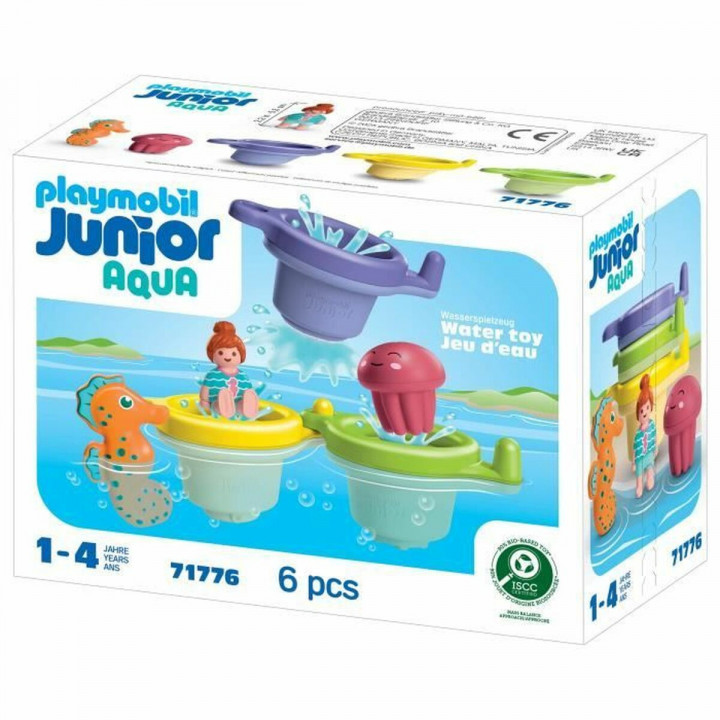 Playset Playmobil Junior Water 71776 6 Pièces