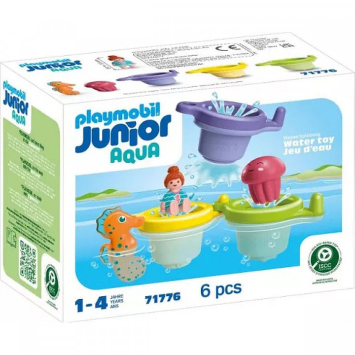 Playset Playmobil Junior Water 71776 6 Pièces