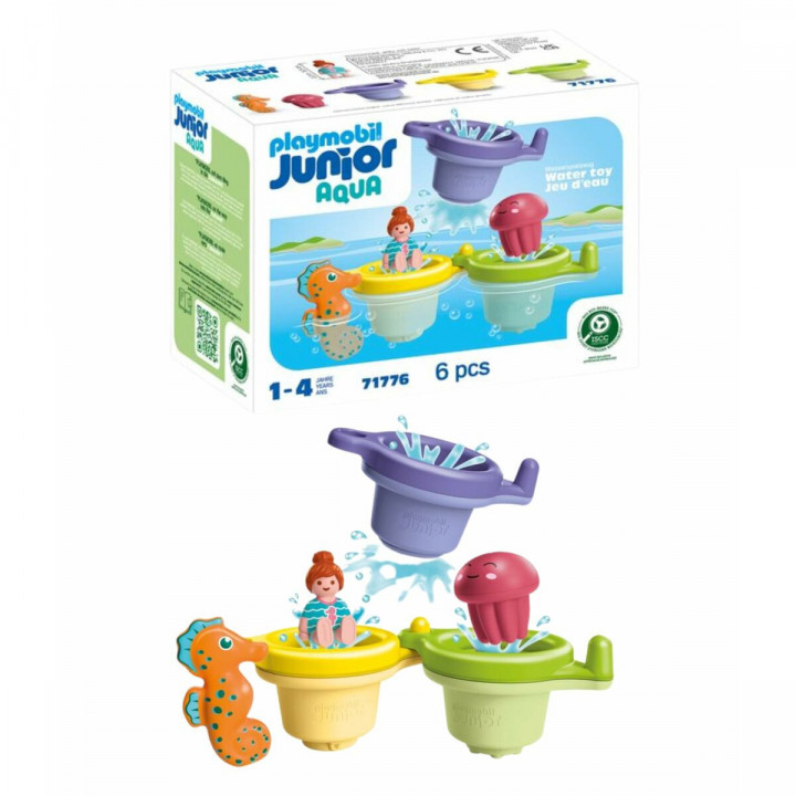 Playset Playmobil Junior Water 71776 6 Piezas
