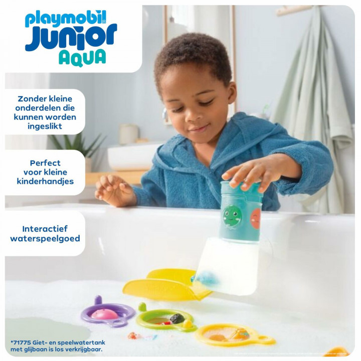 Playset Playmobil Junior Water 71776 6 Pezzi
