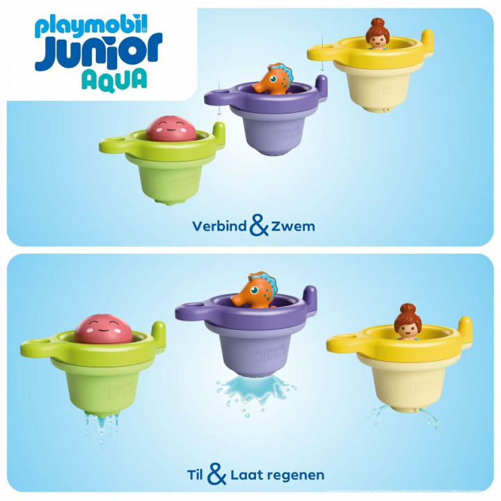 Playset Playmobil Junior Water 71776 6 Onderdelen