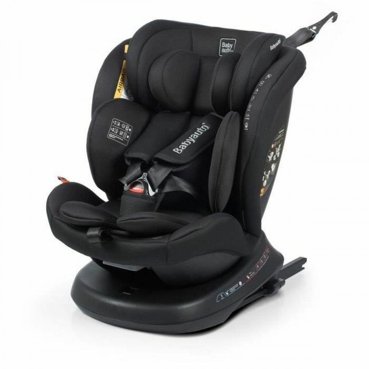 Autositz Babyauto RODIA Schwarz 0 (de 0 a 10 kilos) I (9 - 18 kg) II (15-25 kg) III (22 - 36 kg) Für Kinder ECE R129/04