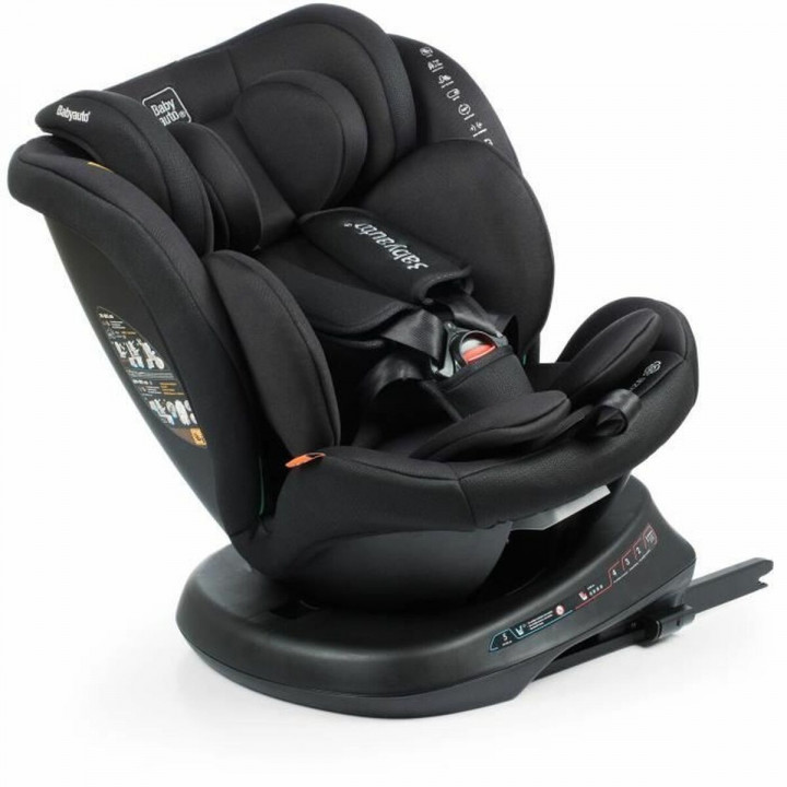 Seggiolino Auto Babyauto RODIA Nero 0 (de 0 a 10 kilos) I (9 - 18 kg) II (15-25 kg) III (22 - 36 kg) Per bambini ECE R129/04