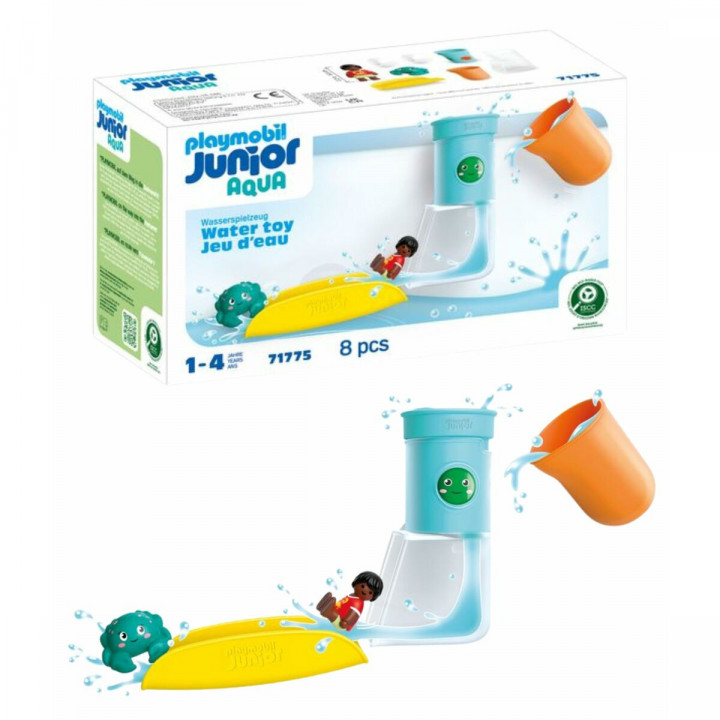 Playset Playmobil Junior Water 71775 8 Pièces