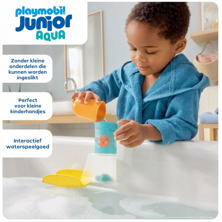 Playset Playmobil Junior Water 71775 8 Onderdelen