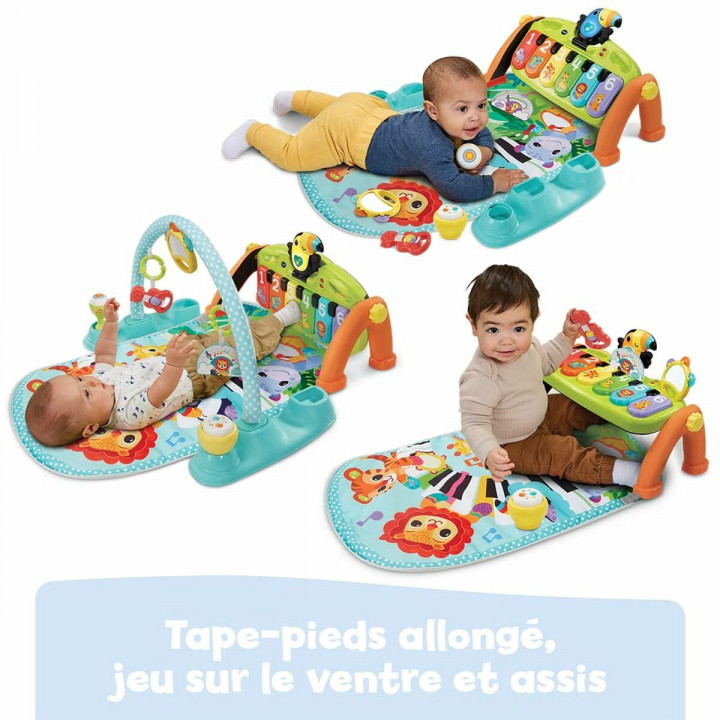 Play mat Vtech Baby Tap Tap Cardboard Plastic Piano