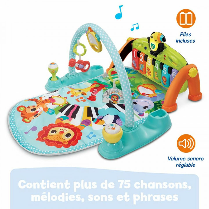 Tapis de jeu Vtech Baby Tap Tap Carton Plastique Piano