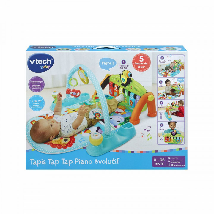 Speelkleed Vtech Baby Tap Tap Karton Plastic Piano