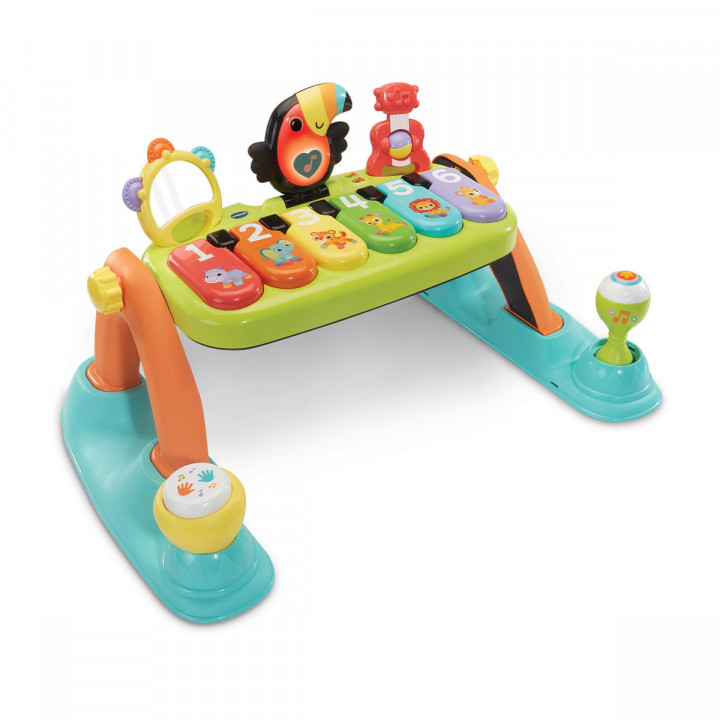 Play mat Vtech Baby Tap Tap Cardboard Plastic Piano