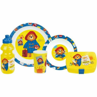Kinderen servies set Fun House PADDINGTON Multicolour 5 Onderdelen