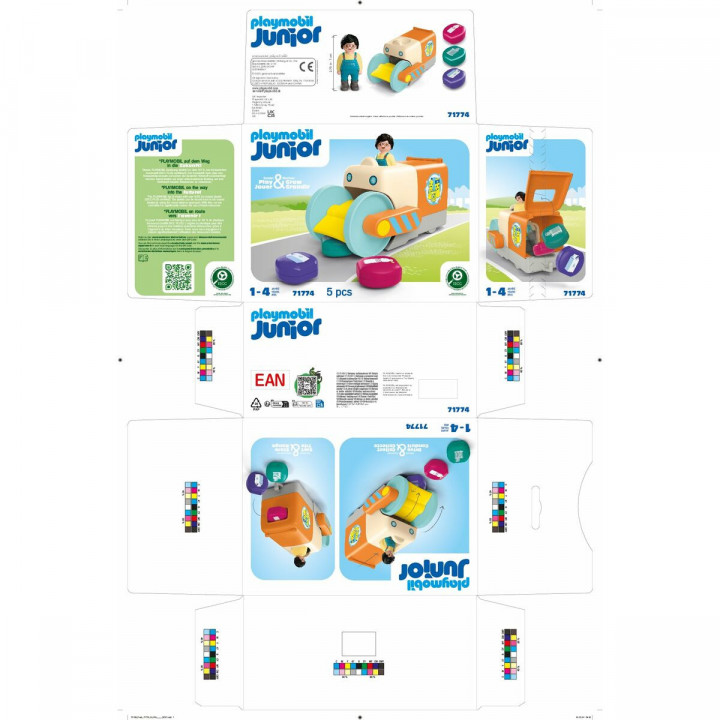 Playset Playmobil Junior 71774 5 Pièces