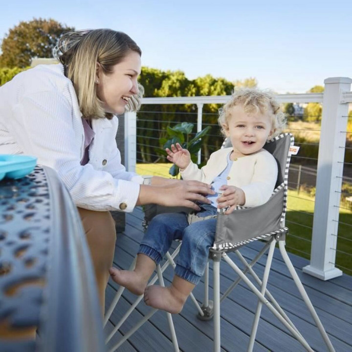 Seggiolone Bright Starts Pop N Dine Grigio