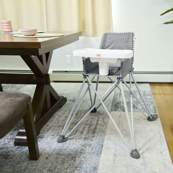 Hochstuhl Bright Starts Pop N Dine Grau