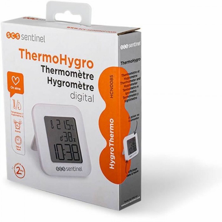 Thermohygrometer SCS SENTINEL ThermoHygro Weiß