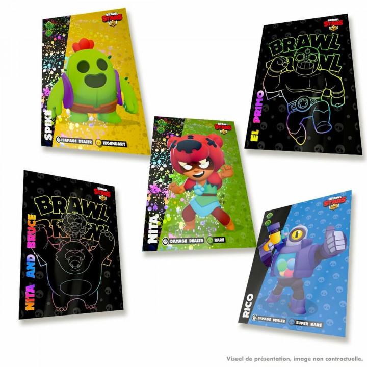 Pacchetto Chrome Panini BRAWL STARS 144 Pezzi