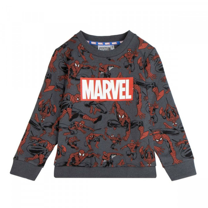 Kinder-Sweatshirt Spider-Man Beige
