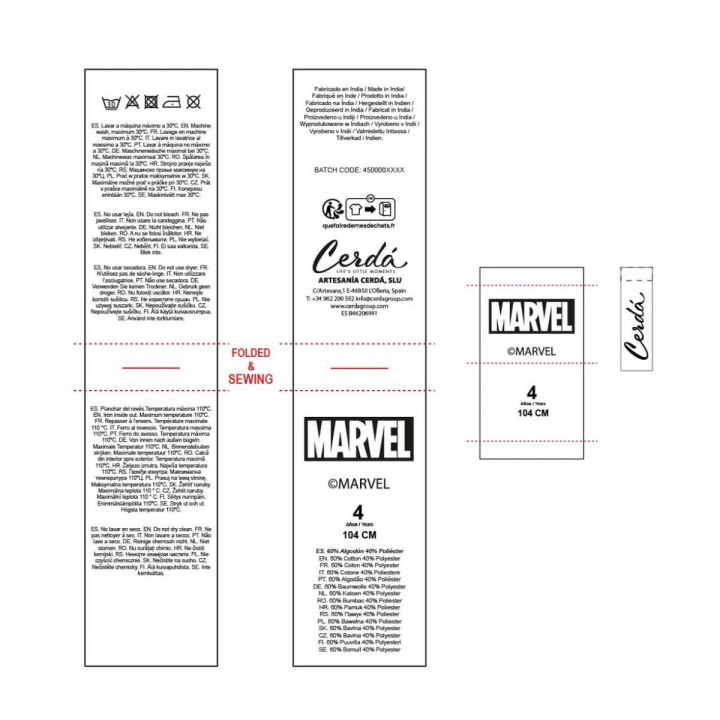 Felpa per Bambini Spider-Man Beige