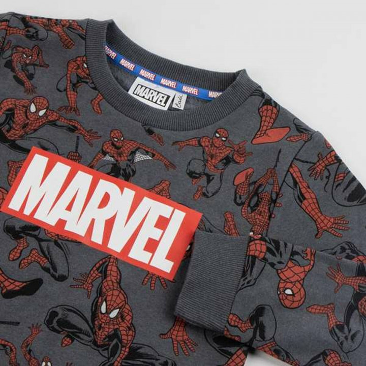 Kinder-Sweatshirt Spider-Man Beige