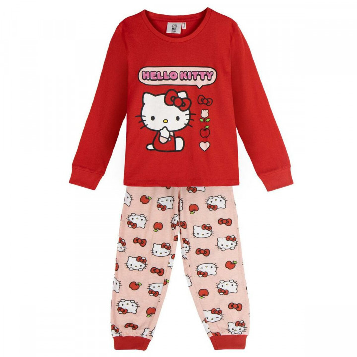Pigiama Per bambini Hello Kitty Rosso
