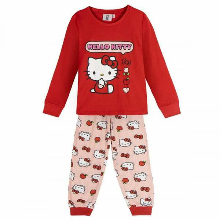 Pyjama Kinderen Hello Kitty Rood