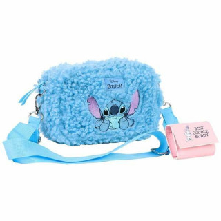 Borsa a Tracolla Stitch Azzurro
