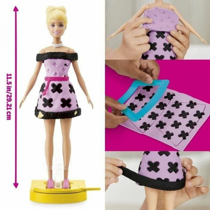 Modelling Clay Game Play-Doh Barbie Designer Fashion Show Multicolour