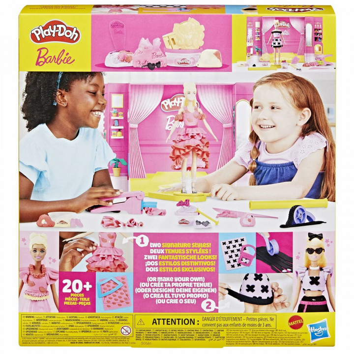 Knetspiel Play-Doh Barbie Designer Fashion Show Bunt