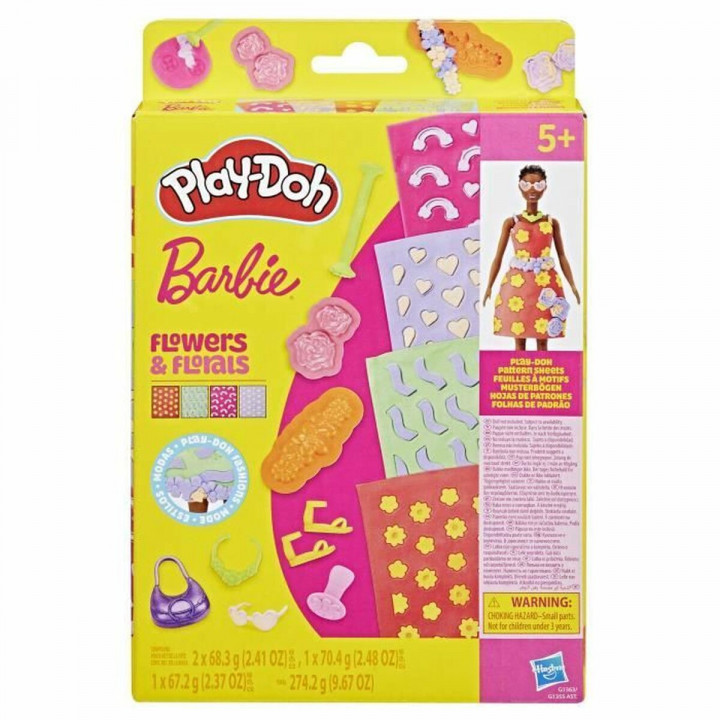 Knetspiel Play-Doh Barbie FLowers & Florals Bunt