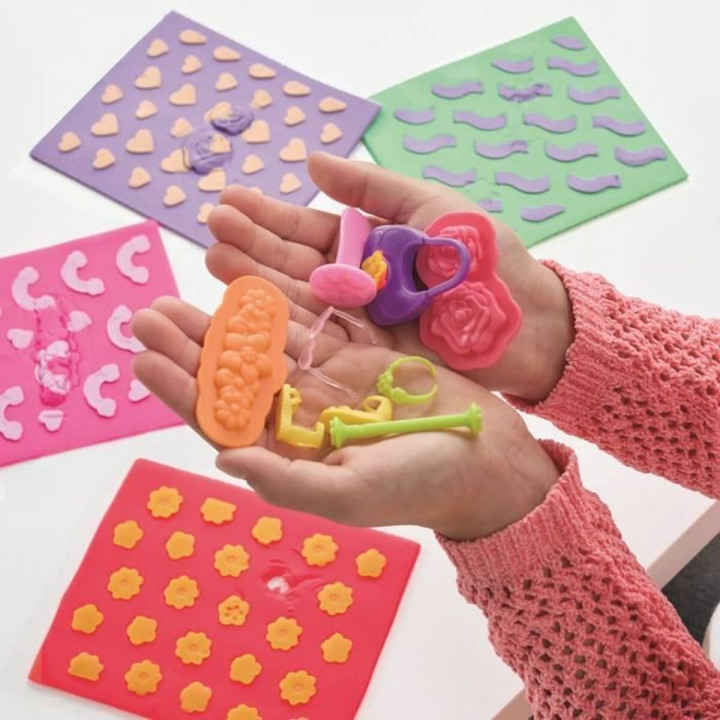 Juego de Plastilina Play-Doh Barbie FLowers & Florals Multicolor