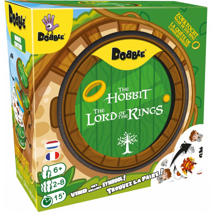 Bordspel Asmodee Dobble The Lord of the Rings 17 x 6 x 14 cm
