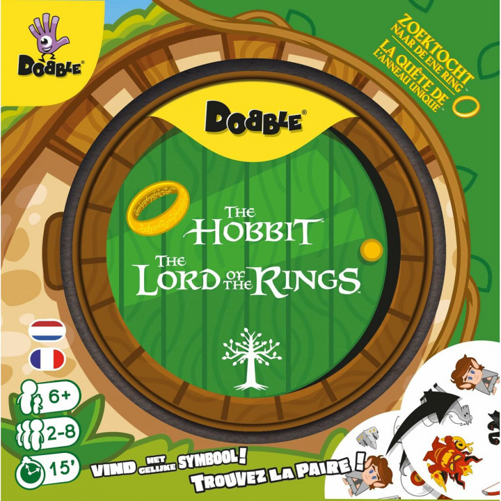 Juego de Mesa Asmodee Dobble The Lord of the Rings 17 x 6 x 14 cm
