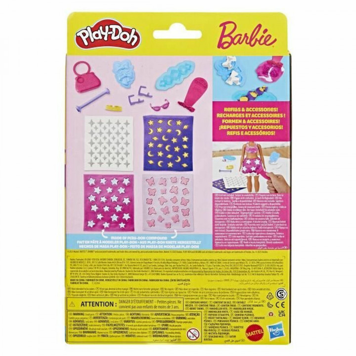 Knetspiel Play-Doh Barbie Sparkles & Gems Bunt