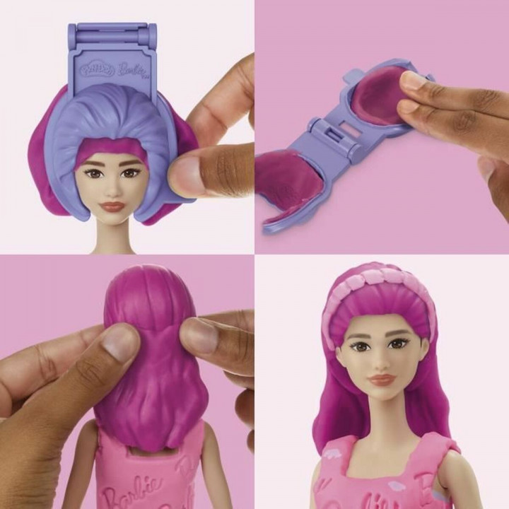 Knetspiel Play-Doh Barbie Hearts & Hair Bunt