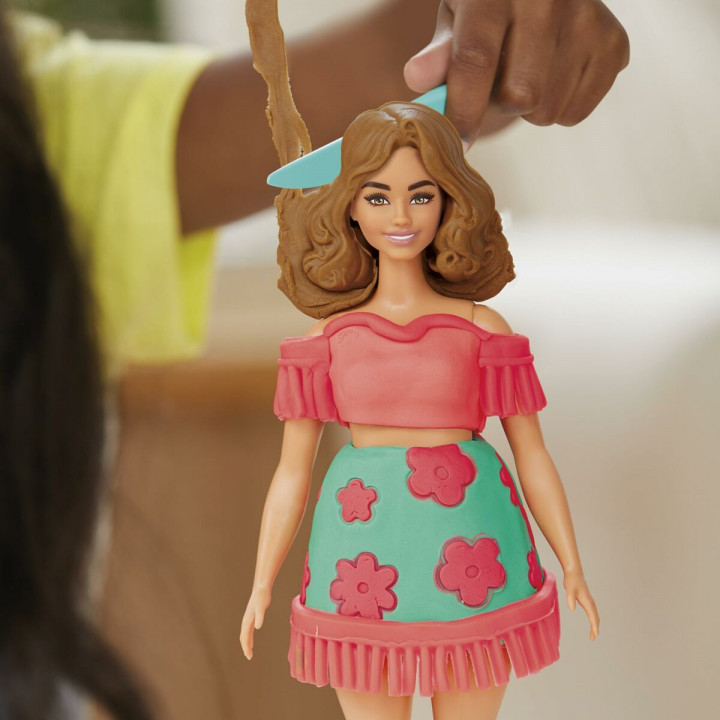 Set di Plastilina Play-Doh Florals & Fringe Multicolore