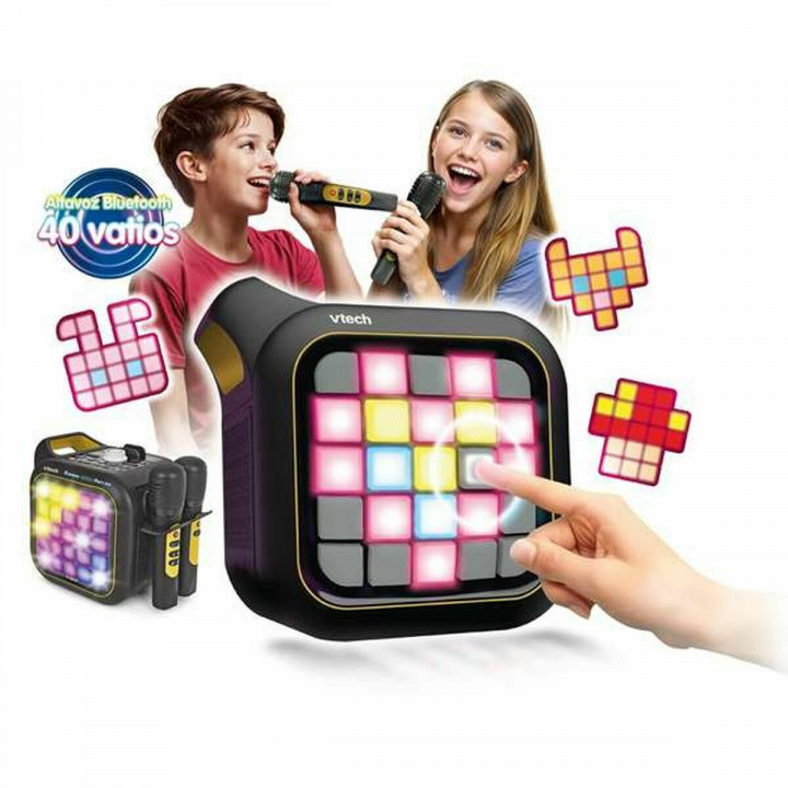 Altoparlante Bluetooth con Microfono Karaoke Vtech Duo Golden edition