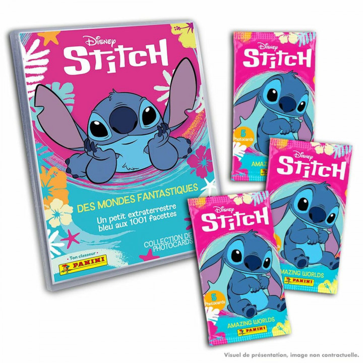 Stickerverpakking Panini Stitch Fantasy Worlds 15 Onderdelen